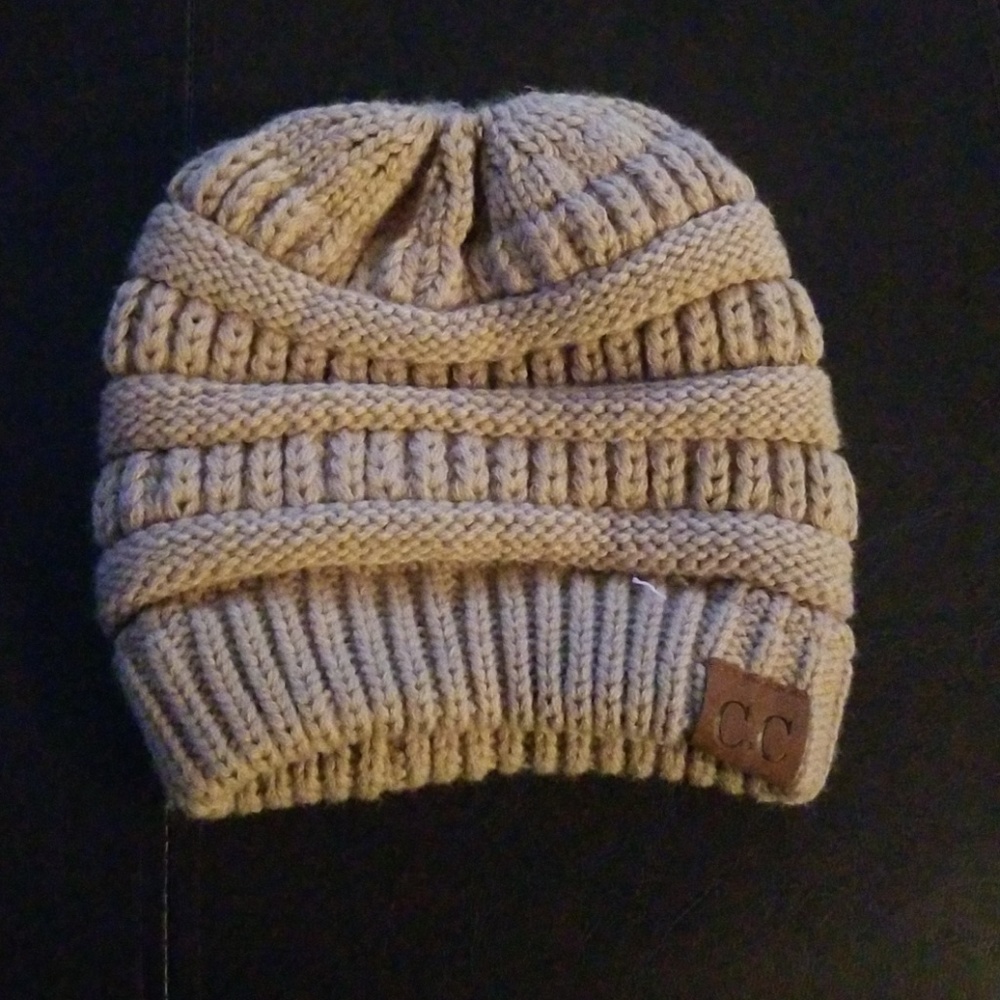 Ponytail hat